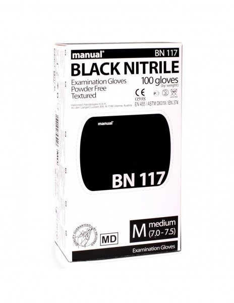 Guanti Black Nitrile Taglia XL 100pz.